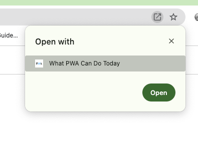 Open Links Directly In Your PWA